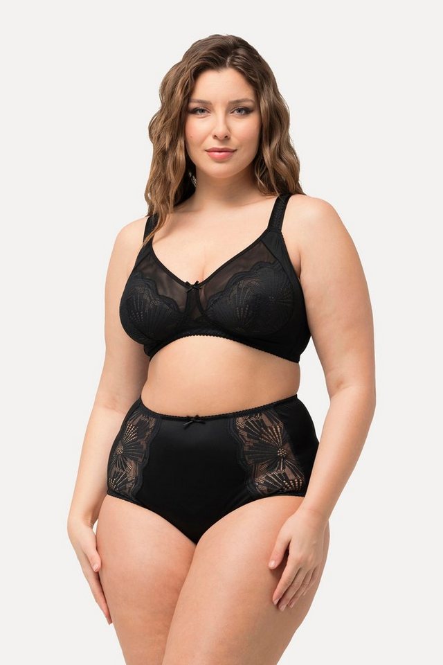 Ulla Popken Soft-BH BH ohne Bügel Mesh Spitze Cup B - E von Ulla Popken