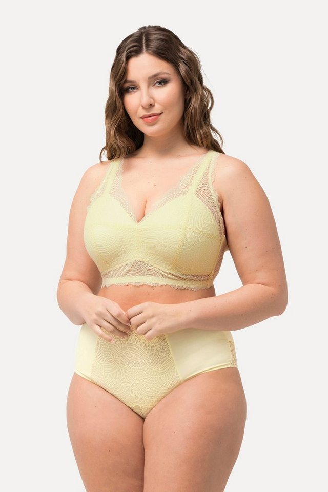 Ulla Popken Soft-BH Bralette Softcups Spitze ohne Bügel Cup B - F von Ulla Popken