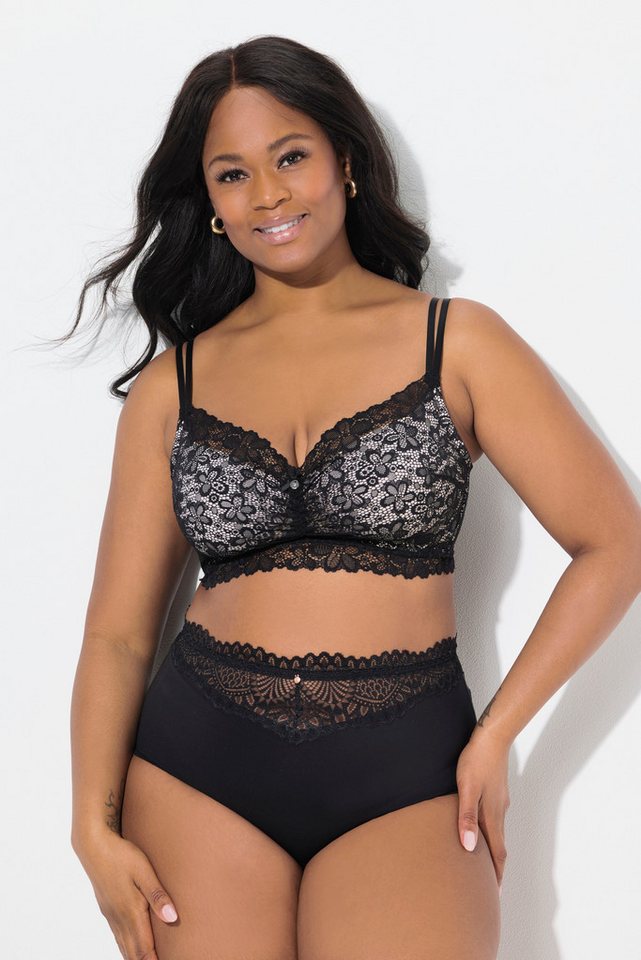 Ulla Popken Soft-BH TruYou Bralette Spitze Softschale ohne Bügel von Ulla Popken