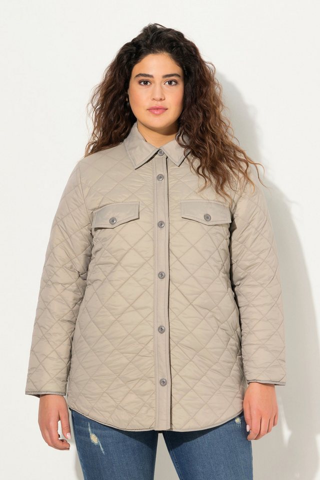 Ulla Popken Steppjacke Stepp-Hemdjacke von Ulla Popken
