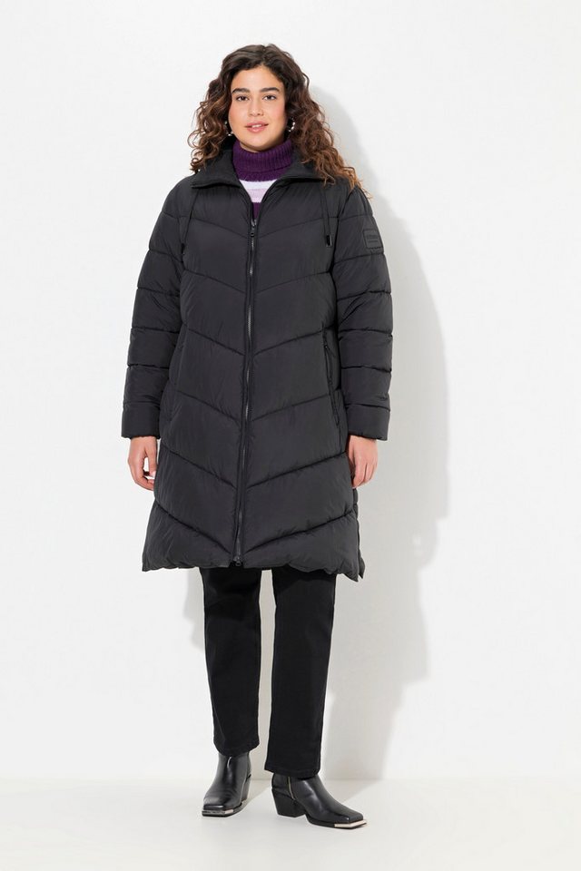 Ulla Popken Steppmantel HYPRAR Steppmantel wasserabweisend Seiten-Zipper von Ulla Popken