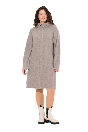 Ulla Popken Strickkleid mit Troyerkragen von Ulla Popken