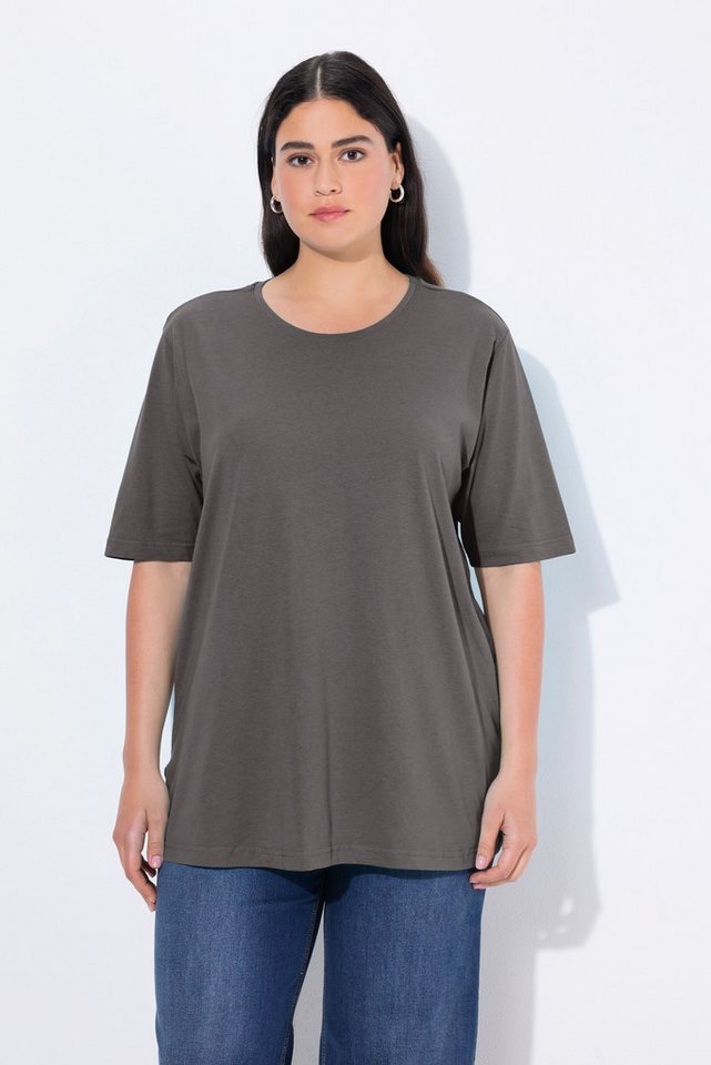 Ulla Popken T-Shirt T-Shirt Rundhalsausschnitt Relaxed Halbarm Ulla Popken T-Shirt T-Shirt Rundhalsausschnitt Relaxed Halbarm von Ulla Popken