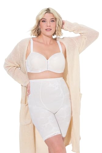 Ulla Popken TruYou Damen große Größen Übergrößen Plus Size TRUYOU Shaping-Panty, Spitze, High Waist cremeweiß 54+ 838438206-54+ von Ulla Popken