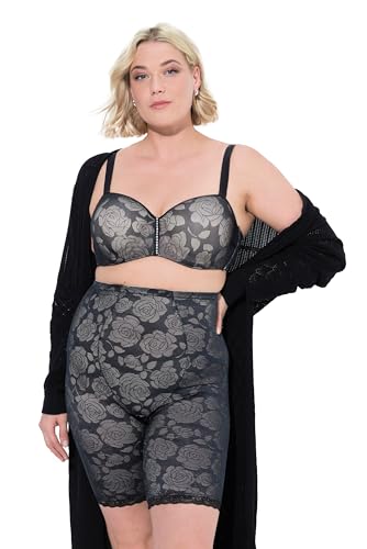 Ulla Popken TruYou Damen große Größen Übergrößen Plus Size TRUYOU Shaping-Panty, Spitze, High Waist schwarz 50+ 838438100-50+ von Ulla Popken