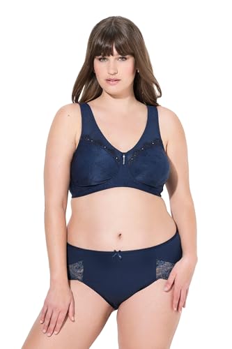 Ulla Popken Women's Entlastungs-BH Kelly, ohne Bügel, Spitze Bra, Nachtblau, 115E Ulla Popken Women's Entlastungs-BH Kelly, ohne Bügel, Spitze Bra, Nachtblau, 115E von Ulla Popken