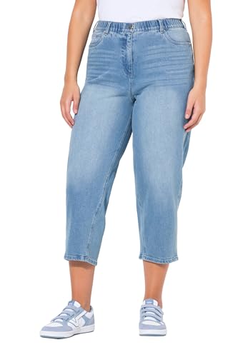Ulla Popken Women's Mom, konisches Bein, Komfortbund Denim Jeans, Light Blue, 46 von Ulla Popken