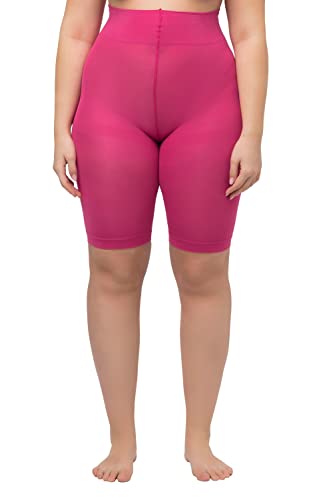 Ulla Popken Women's Radler, 80den, Fuchsiapink, 42/44 von Ulla Popken