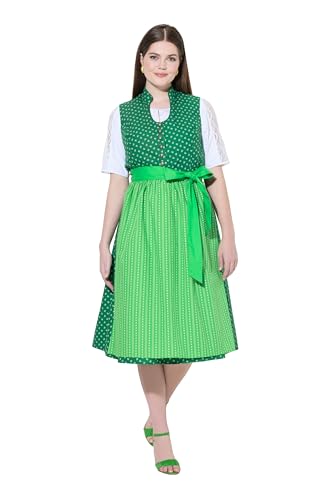 gs1 data protected company 4069787000005 Damen Dirndl Viola Knöpfe Dress, Grasgrün, 62 EU von Ulla Popken