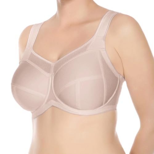 Ulla - Kate - Sport und Entlastungs-BH mit Bügel (70G Biskuit) von Ulla