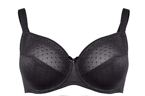 Ulla Lingerie féminine BH Meghan Cup D - L mit Bügel 3123 schwarz 100H von Ulla