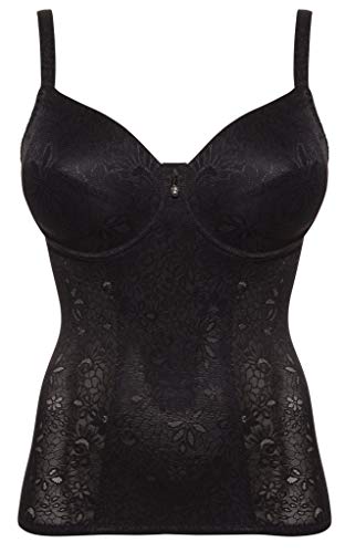 ulla Lingerie féminine BH-Liner Alice Cup B-G mit Bügel 3893 schwarz 100C von Ulla