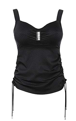ulla Lingerie féminine Tankini St. Tropez Cup B-L mit Bügel 9190 schwarz 95C von Ulla
