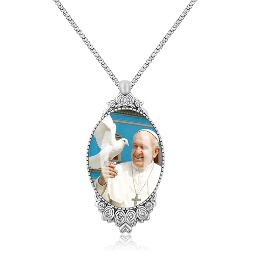 Uloveido Personalisierter ovaler Fotoanhänger – Graviertes Erinnerungs- oder Abschlussgeschenk für Freundin, Mama oder Oma YA5966 von Uloveido