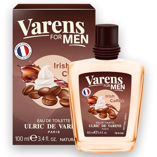 ULRIC DE VARENS - Eau de Toilette Varens For Men - Irish Coffee - Gourmand, Ambré, Holzig - Herrenduft - Zerstäuber - Made in France - 100 ml von Ulric de Varens