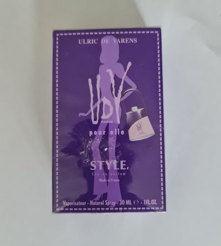 ULRIC DE VARENS UDV Pour Elle Eau de Parfum Style – blumig, fruchtig, orientalisch – Damenduft – Zerstäuber – Made in France – 30 ml von Ulric de Varens