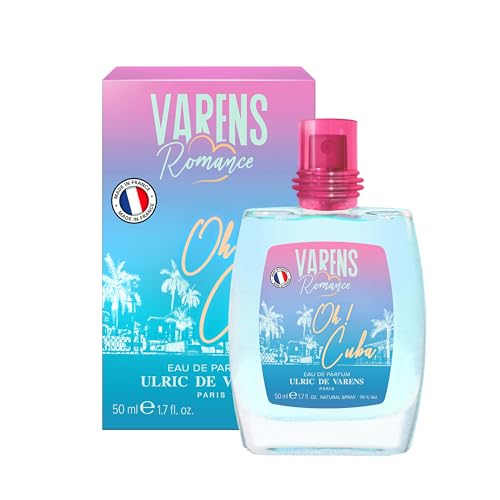 ULRIC DE VARENS Varens Romance Oh! Cuba Eau de Parfum – Aromatisch, Hesperidée, Minze – Damenduft – Zerstäuber – Made in France – 50 ml von Ulric de Varens