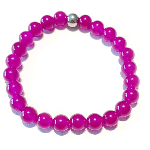 Achat fuchsia magenta beere Edelstein Stretch Armband Längen Wahl DisplayLength 18 Achat fuchsia magenta beere Edelstein Stretch Armband Längen Wahl DisplayLength 18 von Ulrike Schmitt Edelsteinkreationen