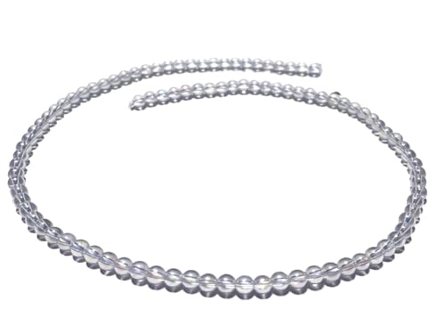 Angel Aura Bergkristall Edelstein Kette irisierend 4 mm DisplayLength 42 Angel Aura Bergkristall Edelstein Kette irisierend 4 mm DisplayLength 42 von Ulrike Schmitt Edelsteinkreationen