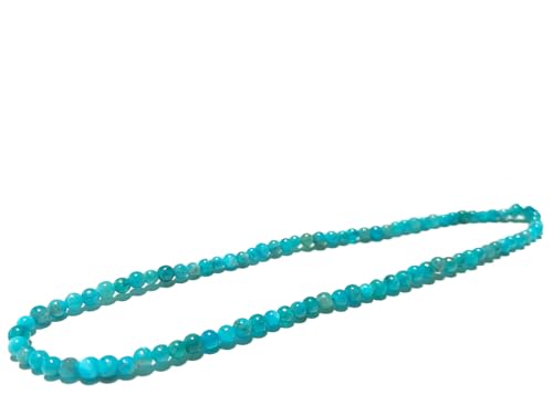 Apatit blau Edelstein Kugel Fußkettchen Längenwahl DisplayLength 26 von Ulrike Schmitt Edelsteinkreationen