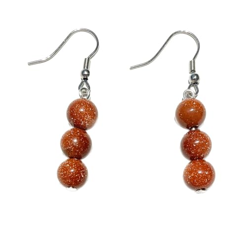 Goldfluss Goldsand Edelstein Ohrringe Ohrhänger 925 Echtsilber oder Chirurgenstahl MaterialType1 Ohrhaken aus Chirurgenstahl Goldfluss Goldsand Edelstein Ohrringe Ohrhänger 925 Echtsilber oder Chirurgenstahl MaterialType1 Ohrhaken aus Chirurgenstahl von Ulrike Schmitt Edelsteinkreationen