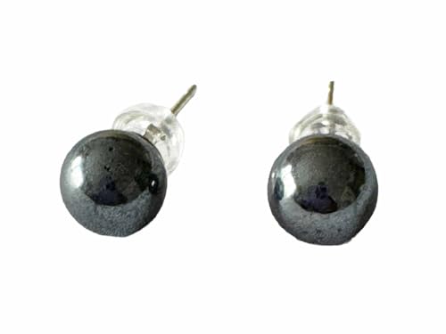 Hämatit Edelstein Kugel Ohrstecker 925er Echtsilber Hämatit Edelstein Kugel Ohrstecker 925er Echtsilber von Ulrike Schmitt Edelsteinkreationen