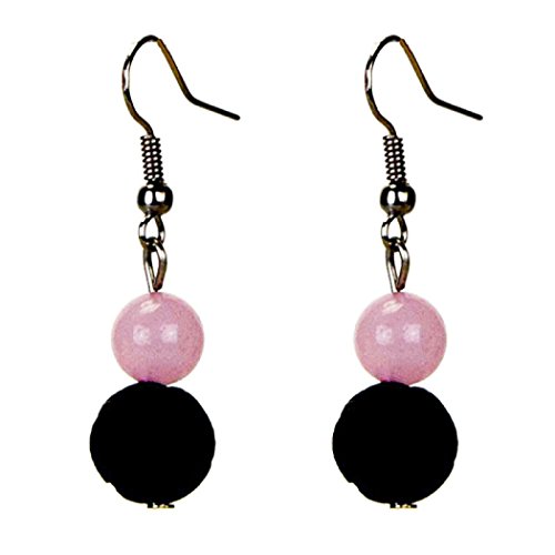 Lava Rosenquarz Edelstein Ohrhänger Ohrringe MaterialType1 Ohr-Brisur aus Sterlingssilber Lava Rosenquarz Edelstein Ohrhänger Ohrringe MaterialType1 Ohr-Brisur aus Sterlingssilber von Ulrike Schmitt Edelsteinkreationen