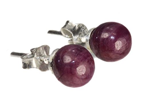 Rubin Edelstein Ohrringe Ohrstecker Echtsilber Rubin Edelstein Ohrringe Ohrstecker Echtsilber von Ulrike Schmitt Edelsteinkreationen