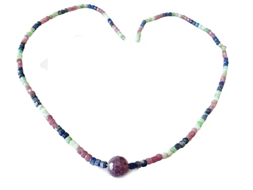 Ulrike Schmitt Edelsteinkreationen Rubin Rubellit Lapislazuli Chrysopras Würfel Halskette Collier facettiert Längenwahl Ulrike Schmitt Edelsteinkreationen Rubin Rubellit Lapislazuli Chrysopras Würfel Halskette Collier facettiert Längenwahl von Ulrike Schmitt Edelsteinkreationen