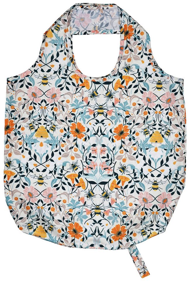 Ulster Weavers Einkaufsbeutel Bee Bloom, faltbare Einkaufstasche incl. Tragegriffe ca.46x61cm Roll-up-Tasche von Ulster Weavers