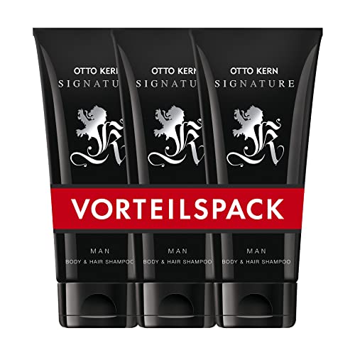 Otto Kern® Signature Man I Vorteilspack Duschgel - exklusiver Duft - lang anhaltendes Frischegefühl I 3 x 200ml Duschgel von Ultimate Black