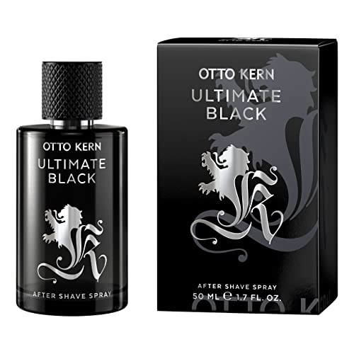 Otto Kern® Ultimate Black | After Shave Spray - elegant-orientalisch, männlicher Duft für erfolgreiche und selbstsichere Männer | 50ml Natural Spray von Ultimate Black