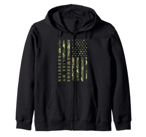 Fantastisch wie Meine Töchter Lustiger Mutter-Vatertag Mama Papa Kapuzenjacke von Ultimate Designs for Dad Father Papa Daddy