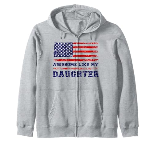 Fantastisch wie Meine Töchter Lustiger Mutter-Vatertag Mama Papa Kapuzenjacke von Ultimate Designs for Dad Father Papa Daddy