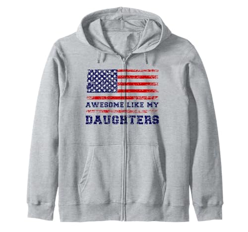 Fantastisch wie Meine Töchter Lustiger Mutter-Vatertag Mama Papa Kapuzenjacke von Ultimate Designs for Dad Father Papa Daddy