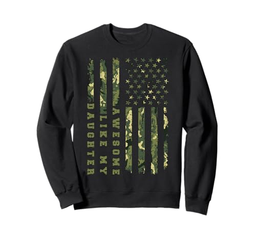 Fantastisch wie Meine Töchter Lustiger Mutter-Vatertag Mama Papa Sweatshirt von Ultimate Designs for Dad Father Papa Daddy