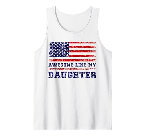 Fantastisch wie Meine Töchter Lustiger Mutter-Vatertag Mama Papa Tank Top von Ultimate Designs for Dad Father Papa Daddy