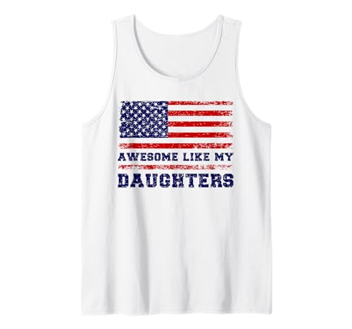 Fantastisch wie Meine Töchter Lustiger Mutter-Vatertag Mama Papa Tank Top von Ultimate Designs for Dad Father Papa Daddy