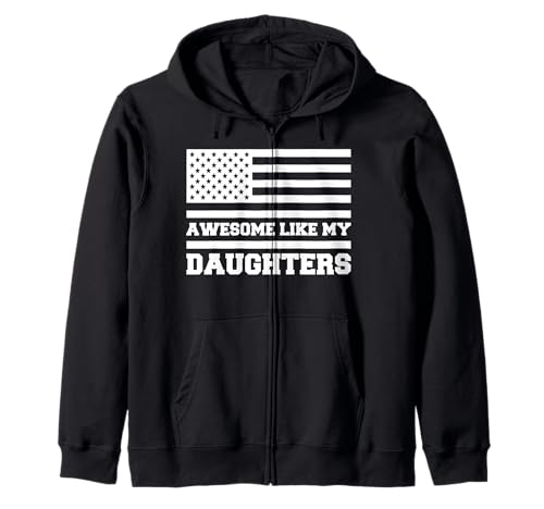 Fantastisch wie meine Töchter Lustiger Mutter-Vatertag Mama Papa Kapuzenjacke von Ultimate Designs for Dad Father Papa Daddy