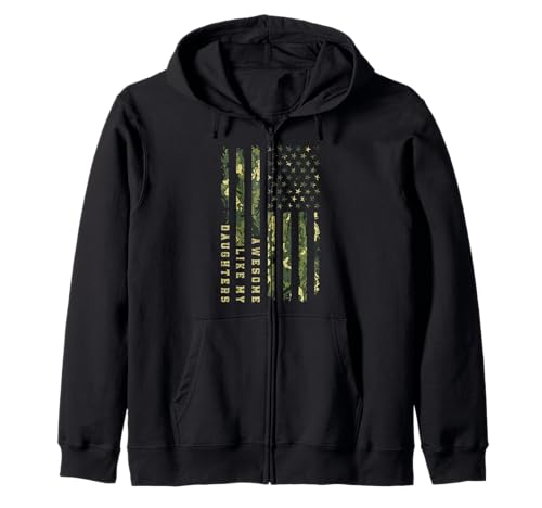Fantastisch wie meine Töchter Lustiger Mutter-Vatertag Mama Papa Kapuzenjacke von Ultimate Designs for Dad Father Papa Daddy