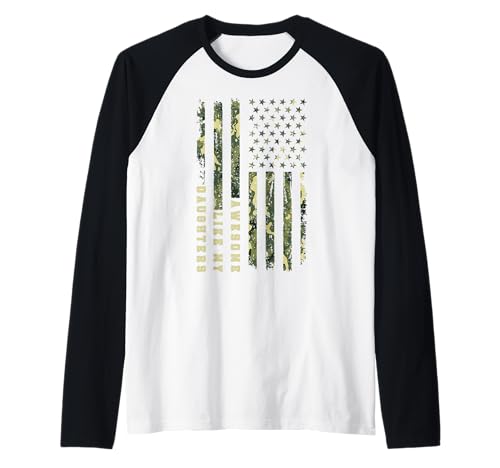 Fantastisch wie meine Töchter Lustiger Mutter-Vatertag Mama Papa Raglan Fantastisch wie meine Töchter Lustiger Mutter-Vatertag Mama Papa Raglan von Ultimate Designs for Dad Father Papa Daddy