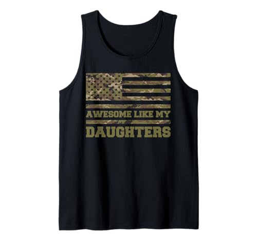 Fantastisch wie meine Töchter Lustiger Mutter-Vatertag Mama Papa Tank Top von Ultimate Designs for Dad Father Papa Daddy