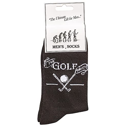 Ultimate Gift for Man Herren Golfsocken Socken, Schwarz, Einheitsgröße von Ultimate Gift for Man