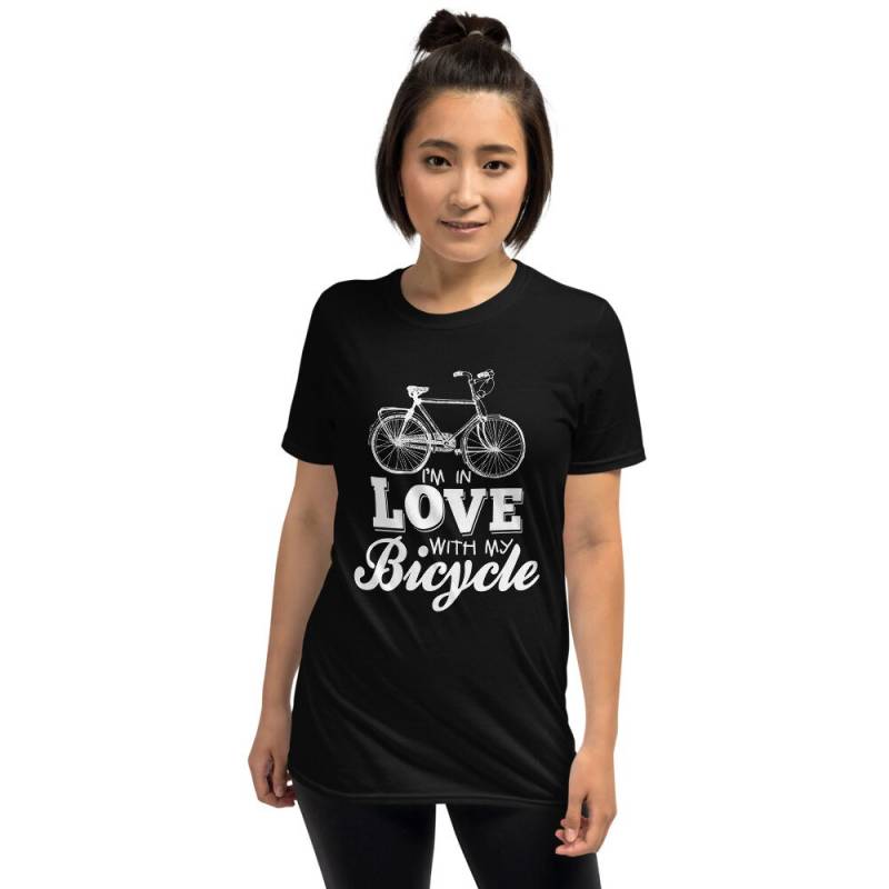 Fahrrad Ich Bin Verliebt in Mein von UltimateShirtShop