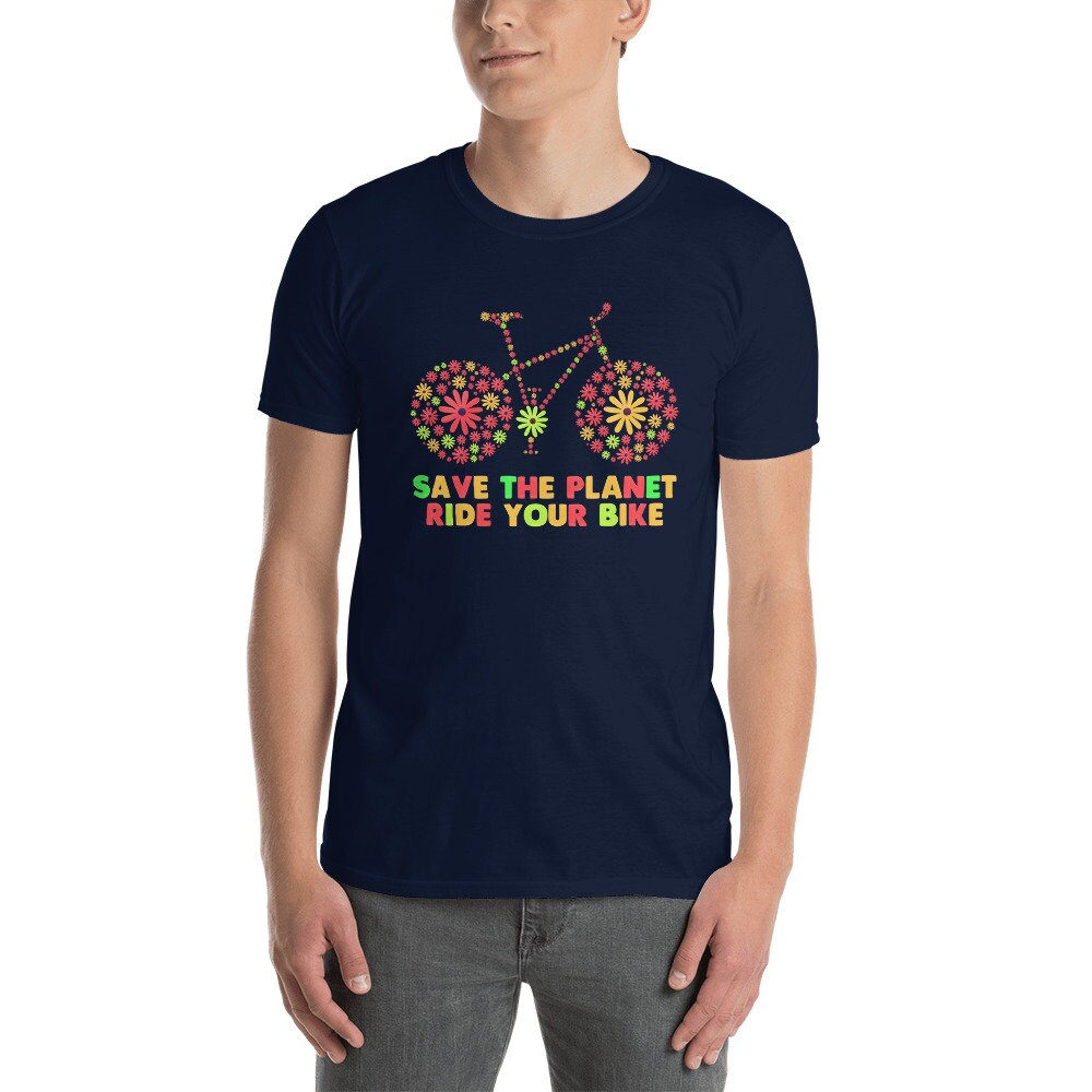Fahrrad Shirt 70Er Jahre Blumen von UltimateShirtShop