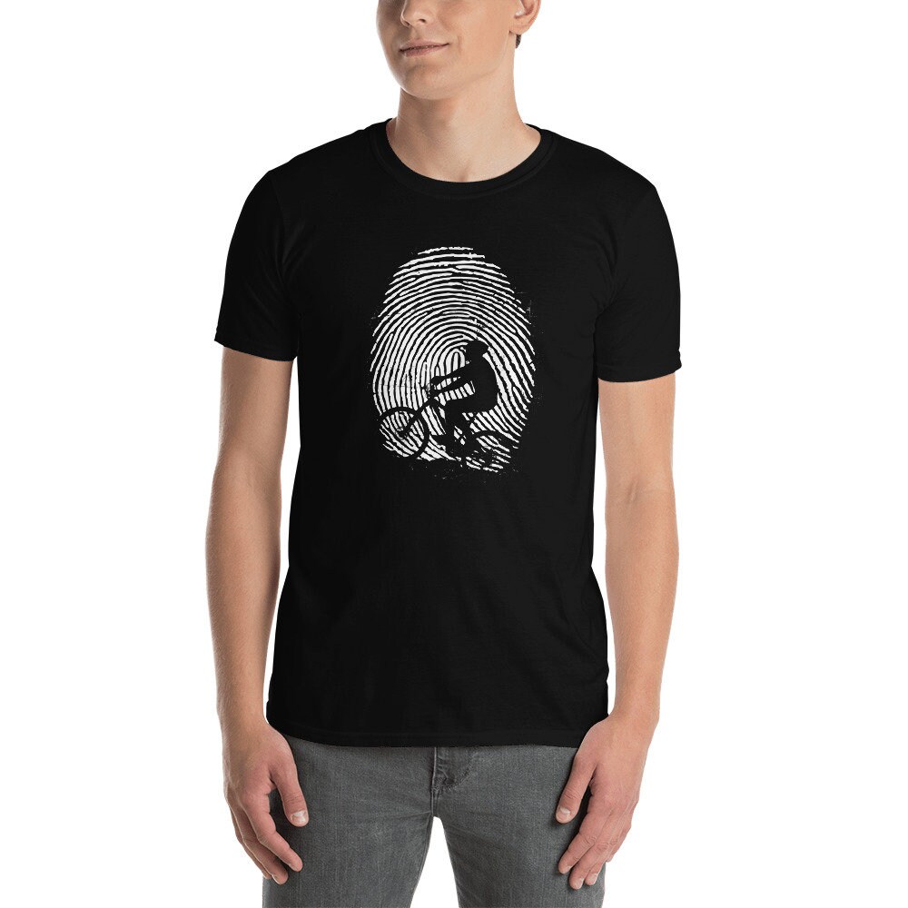 Fahrrad Shirt Daumenabdruck Meine Dna von UltimateShirtShop