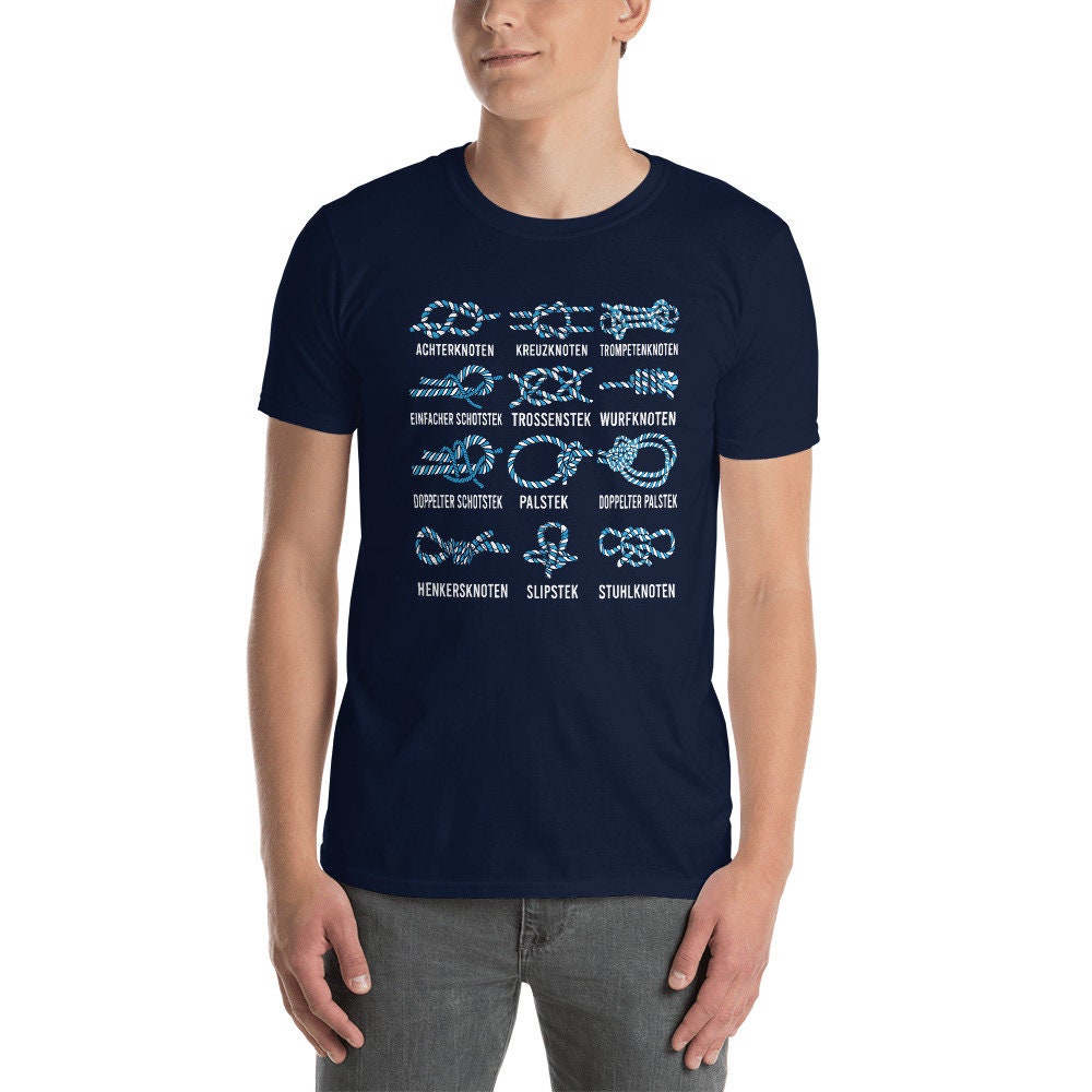 Seemannsknoten Segeln Motorboot Deutsch von UltimateShirtShop