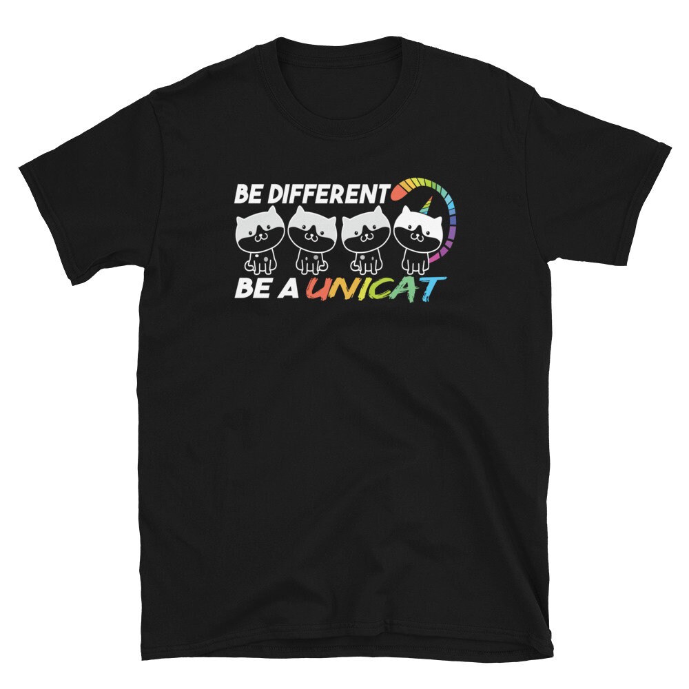 Unicat Einhorn Katze Regenbogen Shirt von UltimateShirtShop
