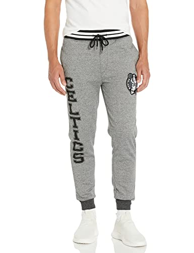 Ultra Game Herren Active Fleece Jogger Sweatpants, Black Marl, Medium von Ultra Game