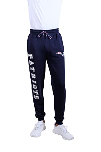 Ultra Game Herren Jogginghose aus weichem, Teamfarben NFL Active Basic Fleece Jogger Pants, Team-Farbe, XX-Large von Ultra Game